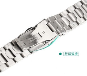 Tùy Chỉnh Chất Liệu Thép Titan Rắn Đồng Hồ Đeo Tay Cơ Đồng Hồ Cơ Chất Lượng Cao Dây Đeo Bằng Thép Nam Thay Thế - Product Image 4