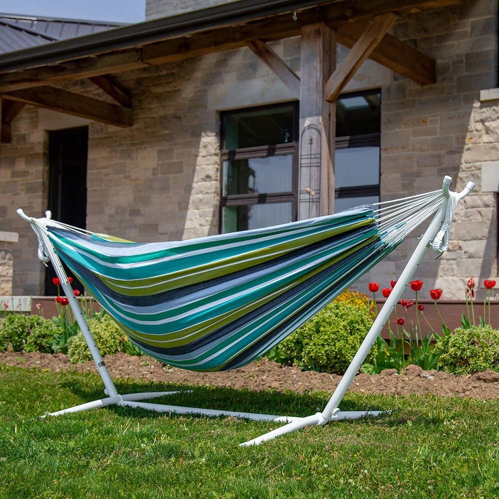 New Type Of Folding Hammock Stand Portable Macrame Hammock For Outdoor