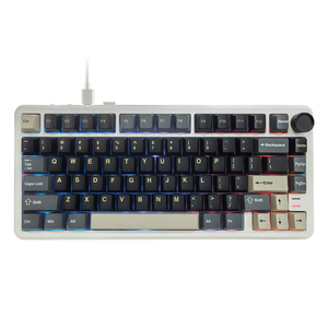 OEM mekanik oyun klavyeler Spin RGB arkadan aydınlatmalı ofis klavye kablosuz ile kablolu kompakt 80 tuşları - Product Image 1