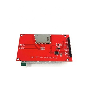 2.8 pollici 320*240 SPI seriale TFT modulo LCD schermo con Driver Touch Panel IC ILI9341 per MCU