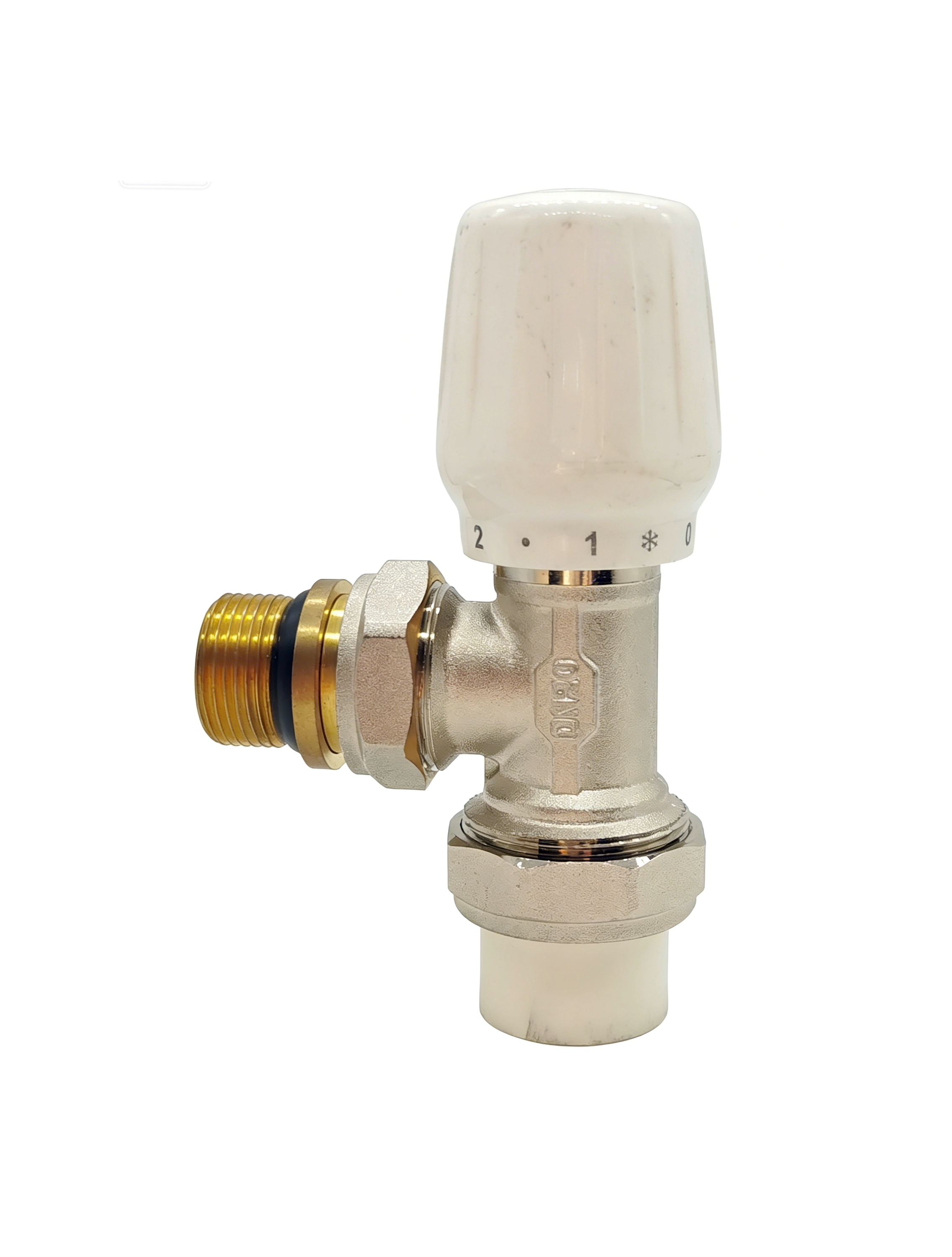Vanne thermostatique d'angle DN20 pour radiateur