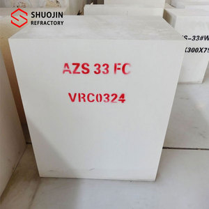 อิฐไฟร์เซอร์คอนคอรันดัมประสิทธิภาพสูงอิฐทนไฟเผาด้วย SiO2ขึ้นรูป - Product Image 5