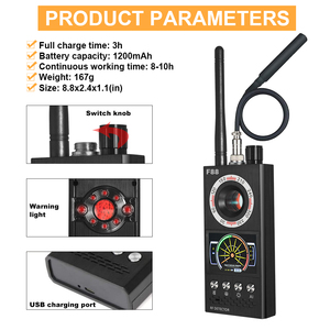 Camera Finder Alarm <strong>System</strong> Easy-to-Use Product Detectors Upgrade <strong>RF</strong> Singal Speed Camera Detector for <strong>Security</strong> <strong>Detection</strong> Bug - Product Image 6