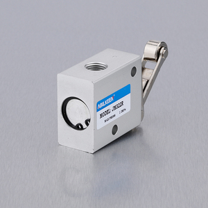 <strong>JM</strong> 3/2 Way Hand Operated Manual <strong>Control</strong> 1/4'' NPT Air Pneumatic Push Button Mechanical Valve - Product Image 5