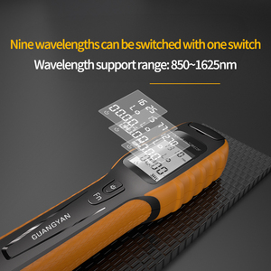 เครื่องวัดพลังงานแสง opm แบบชาร์จได้ G11ทดสอบแบนด์5G สำหรับเครื่องมือ FTTx ไฟเบอร์ออปติก4G PoE - Product Image 5