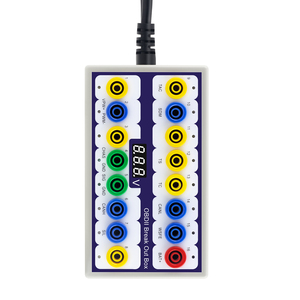 2025 OBDII OBD2 Breakout Box Car OBD 2 Break Out Box Detector de protocolo de coche Auto Can Test Box Conector automotriz Detector de coche - Product Image 6