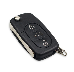 10X için Audi A3 A4 A6 A8 B5 TT RS4 Quattro eski modeller 315Mhz Chip çip HU66 Blade 4 düğmeler uzaktan araba anahtarı - Product Image 6