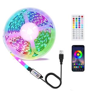 WS2812B akıllı LED şerit 0.5m/1m/5m boyutları 30/60/74/96/100/144 piksel/LED/M DC5V öğe türü ışık şeritleri - Product Image 5