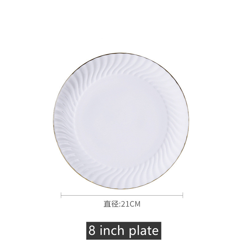 8" plate