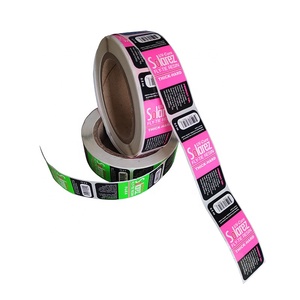 製品可変データ印刷用卸売防水カスタムステッカーロゴQRコードラベル - Product Image 3