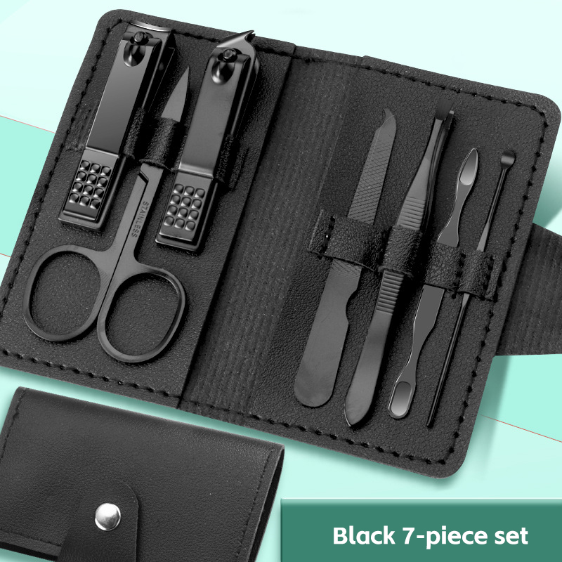 Classic black -7 piece set