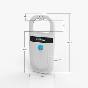 134.2 KHz ISO 11784 11785 FDX-B Bluetooth hayvan akıllı RFID etiket okuyucu - Product Image 6