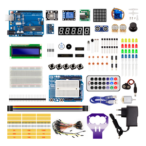Robot linking Electronics Komplettes Roboter-Kit Lernstarter-Kit Schrittmotor-RFID-Kit für Arduino uno r3