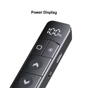 Display digitale Multimedia pagina Laser tornitura penna PPT presentazione <span class=keywords><strong>USB</strong></span> 2.4GHz puntatore aggiornato pagina di rotazione del telecomando