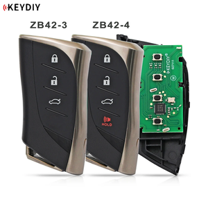 KEYDIY Original ZB Serie 3/4 Taste KD Smart Key ZB42-3 ZB42-4 Fernbedienung für KD-X2 / KD-MAX Schlüssel programmierer für Lexus Style - Product Image 1
