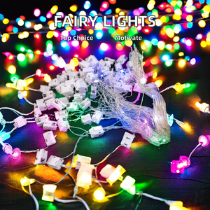 Small <strong>LED</strong> Decorative <strong>String</strong> <strong>Light</strong> for Outdoor Christmas Wedding Holiday Graduation Parties-Mix Color 1m 2m 10m Lighting Decor - Product Image 5