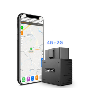 Sinotrack 2G + 4G Dispositivo de seguimiento GPS Tamaño pequeño Fácil de instalar OBD2 Rastreador GPS - Product Image 1