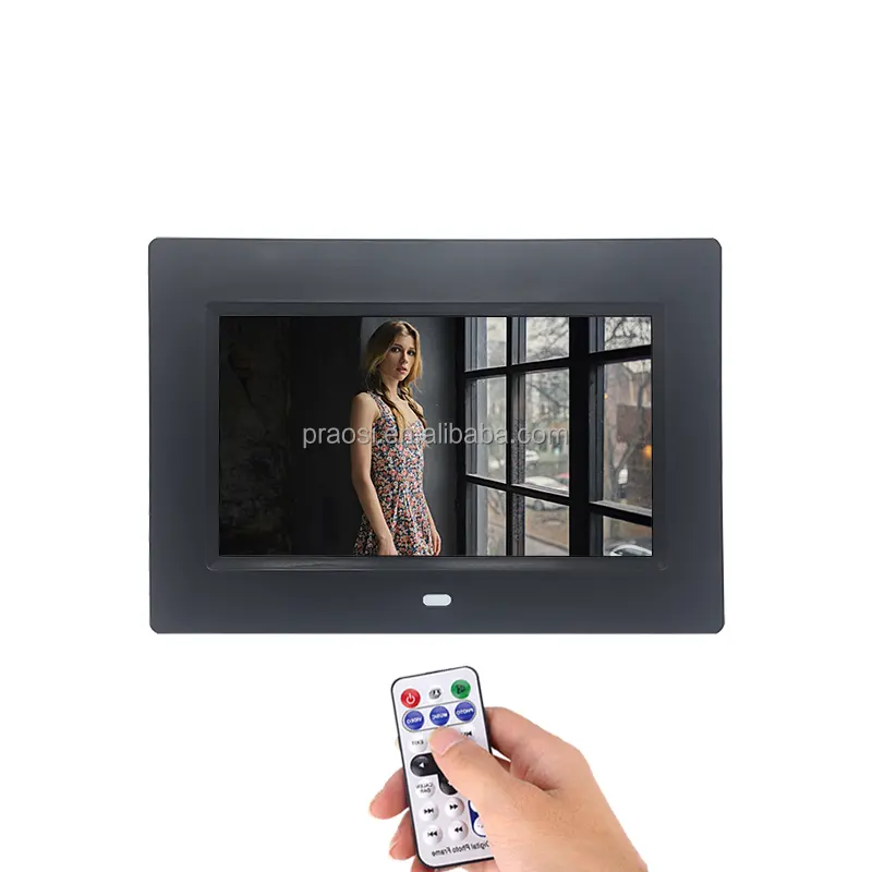 Дешевый видео петля ЖК-телевизор экран 7 "батарейки рекламный дисплей Цифровая фоторамка 7 дюймов