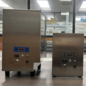 Smart 1500CC <span class=keywords><strong>Hopper</strong></span> kecepatan dapat disesuaikan sabuk baja tahan karat bahan baru sistem Alarm bahan rendah untuk batch kecil/sedang - Product Image 1