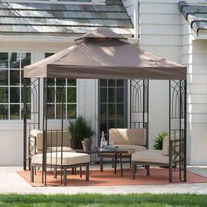 Metal Garden <strong>Line</strong> Heavy Duty <strong>Gazebos</strong> View Larger Image Add to Compare Share Prairie Grass 8 X 8 Ft/10x10 ft Canopy - Product Image 1