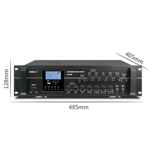 4-way Microphone <strong>Input</strong> Independent Two-zone Adjustment Function 150W 4 Channel Amplifier - Product Image 5
