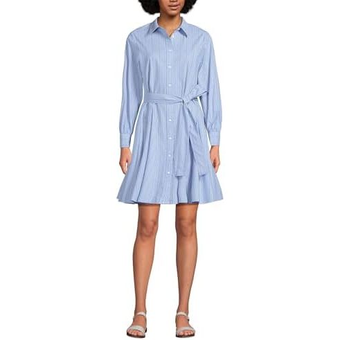 Bleu mer clairRayure blanche