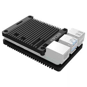 ED-Pi5Case-O ahududu Pi 5 pasif soğutma açık CNC durumda - Product Image 4