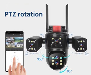 10X Zoom Five Lens Bullet IP66 Waterproof <strong>Security</strong> <strong>Camera</strong> RJ45 Network AI Humanoid Tracking Night Vision PTZ IP WIFI <strong>Camera</strong> - Product Image 3