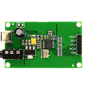 Placa de salida Digital de codificación PCM1808 ADC AUX 3,5, Audio analógico de un solo extremo estéreo a I2S IIS - Product Image 1