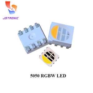 PLCC-10 <strong>SMD</strong> <strong>5050</strong> 5054 RGBWW Chip 5 in 1 LED Diode 0.3W - Product Image 3