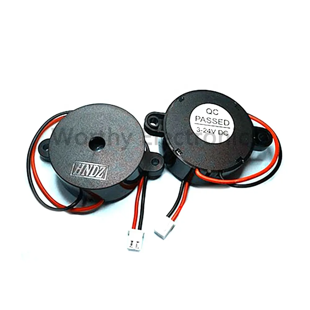 HND-4216 Na 4216 42*16Mm 3-24V Lood Tape Connector Piëzo-Elektrische Actieve Zoemer Elektronische Component