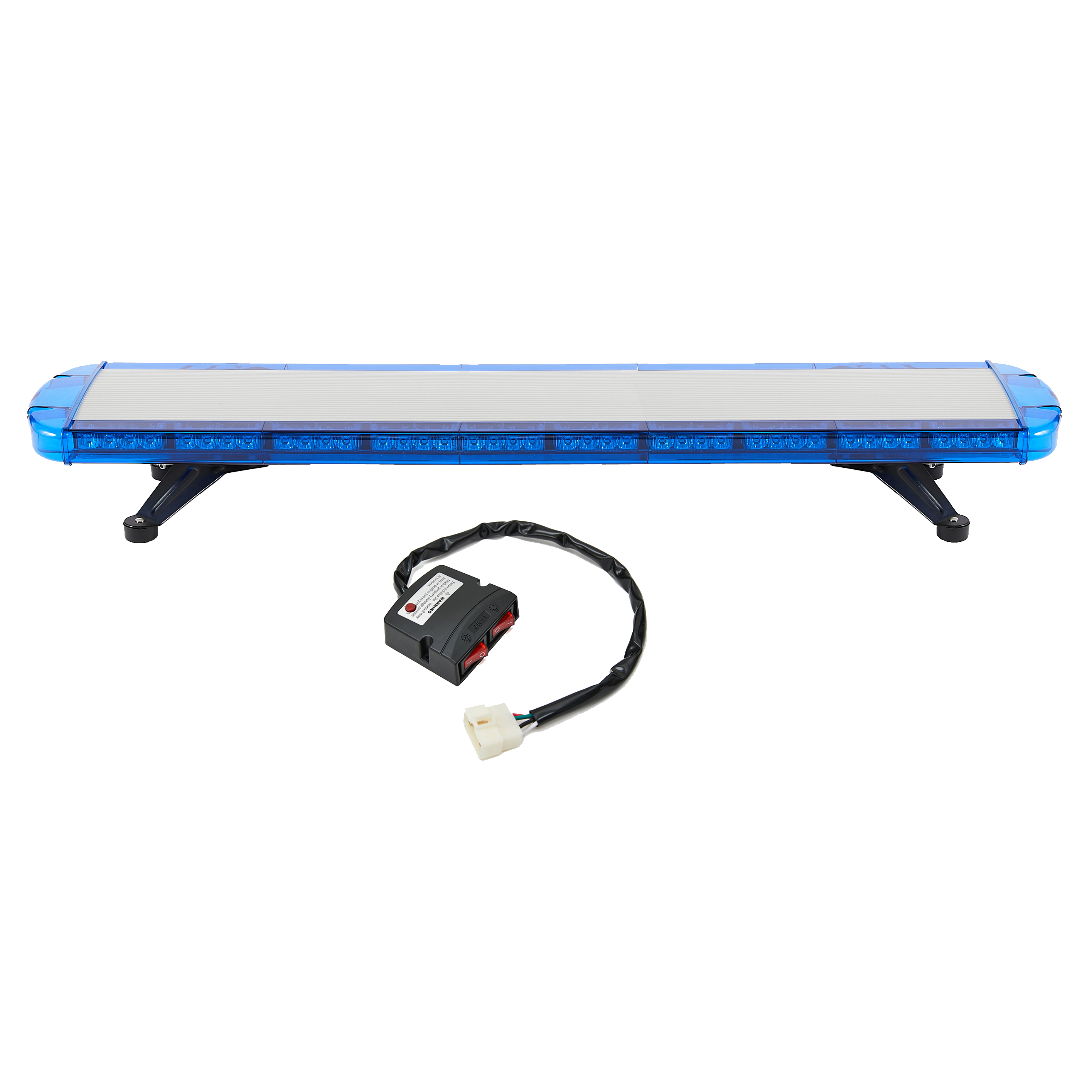 Couvercle bleu + LED bleue