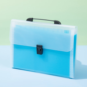 Carpeta de archivos de plástico personalizada A4 de alta calidad con sistema de expansión de 13 bolsillos y producto de archivo de calidad de Material transparente PP - Product Image 2