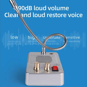 Zero-touch Communication Through Bank Counter 2 <strong>Way</strong> Window Speaker <strong>Intercom</strong> <strong>System</strong> for Hospital Post Office Ticket Station - Product Image 3
