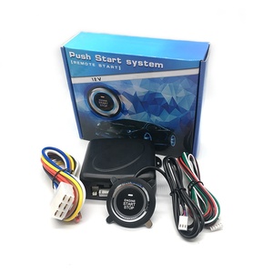ドロップシッピング取り付けが簡単プッシュボタンスタートストップエンジンシステムリモートスタートシステム車のアラーム用sistema de arranquebot ó n - Product Image 1