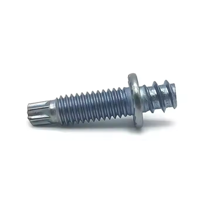 Fabrika özelleştirme olmayan standart vida ve raptiye kendinden dokunarak araba far vidalar M6 çift diş saplama cıvata araba vida - Product Image 2
