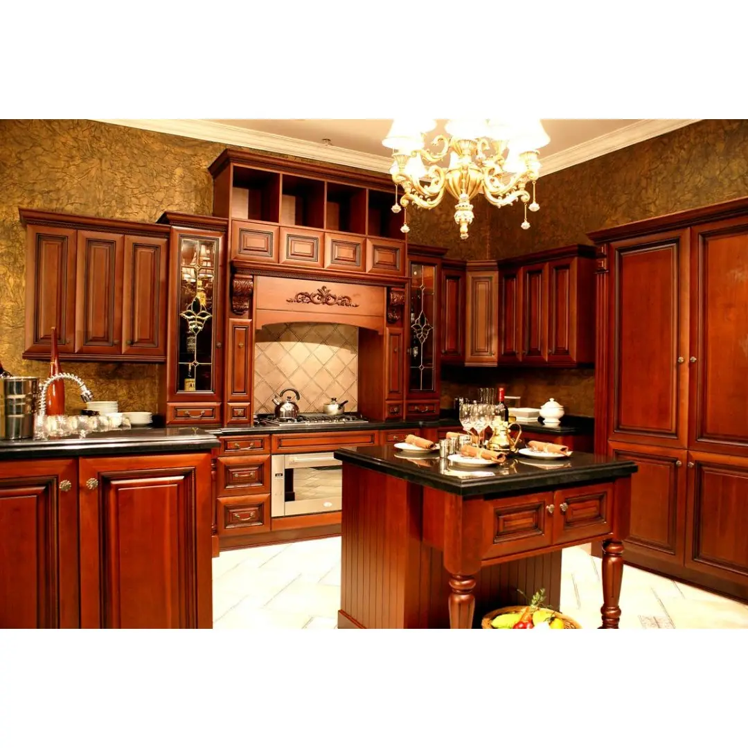 CBMMART Extra Glossy Kitchen Cabinets Sophisticated Cabinet Discontinued Thailand Teak Classic Smart From China Pass Through