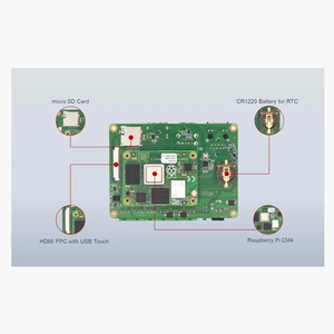 Le applicazioni industriali del computer industriale di rilevamento Raspberry Pi CM4 supportano la comunicazione RS232 RS485 CAN 4G - Product Image 4