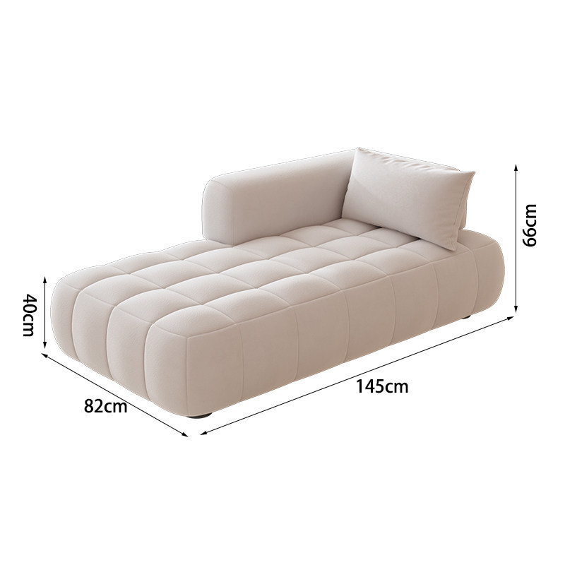 Velours mat blanc cassé, 145 cm (Concubine Impériale Droite)