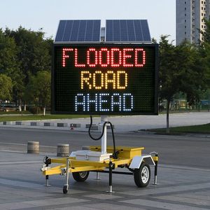 العنبر Vms لوحات لوحة طاقة شمسية تحكم P40 Rgb المرور في الهواء الطلق شاشة عرض متحركة شاشة - Product Image 2