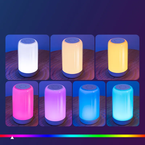 LED RGB aydınlatma modları gece lambası dokunmatik kontrol Decora için çok fonksiyonlu akıllı gece lambası - Product Image 4