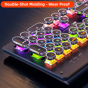 <strong>Multimedia</strong> Wired <strong>Computer</strong> Gaming RGB Mechanical <strong>Keyboard</strong> in Promotion - Product Image 5