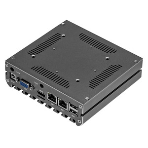 ICOOLAXミニPCデスクトップi5第5世代5200U2.2GHz8GbRamファンレス産業用コンピューターオフィスミニPC