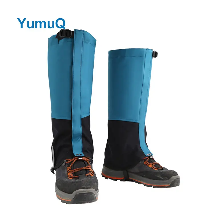 YumuQ Nylon Serpiente Prueba Arena Protección Caminar Al Aire Libre Escalada Nieve Bota Pierna Polainas Para Senderismo