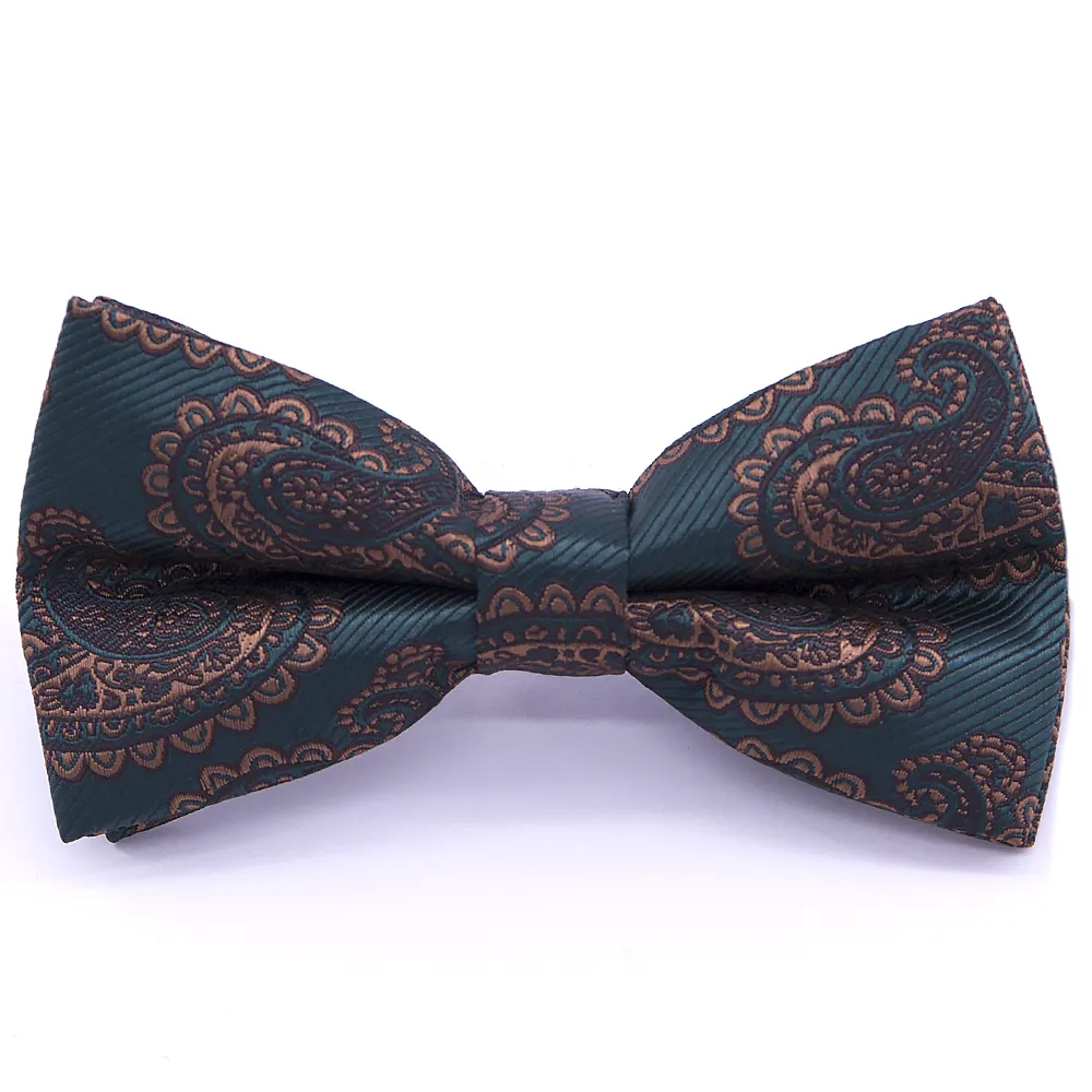 RunLin Customized Satin Ribbon Grosgrain Stripe Plaid Silk Yarn Dyed Woven Bow Ties