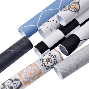 UDK <strong>PVC</strong> Floor Decor Waterproof Adhesive Interior Floor Stickers for Kitchen Bedroom Home Decoration