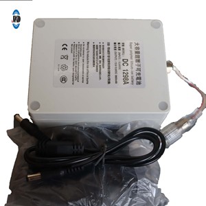 12V9800mAh высокоемкий полимерный литиевый аккумулятор DC-1298A Перезаряжаемый для камер наблюдения/программиста светодиодной ленты S08 - Product Image 2