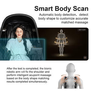 China Luxus-Elektro-Null-Schwerkraft-Gesamtorganismus-Massagestuhl Doppel-Core-Massagestuhl 4d SL-Strecken-Beheiztes Massagestuhl - Product Image 3