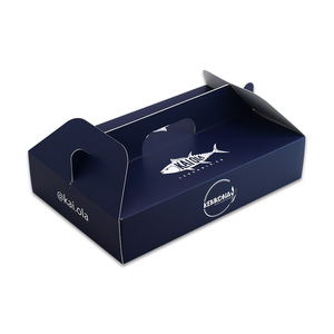 Bao bì tráng miệng hộp với xử lý Quà Tặng Bao bì hộp Bánh hộp với xử lý Sushi Biscuit picnic Cookie giấy Bao bì hộp - Product Image 3