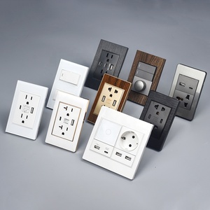 带usb端口的壁式插座usb-c美国家用开关2充电电源插座 - Product Image 4